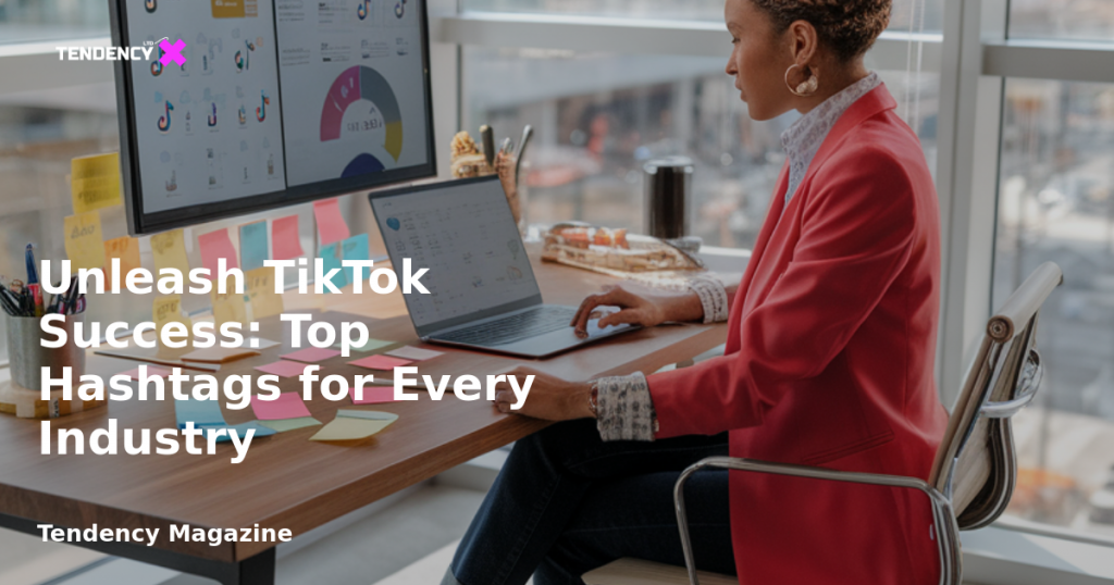 banner Unleash TikTok Success: Top Hashtags for Every Industry