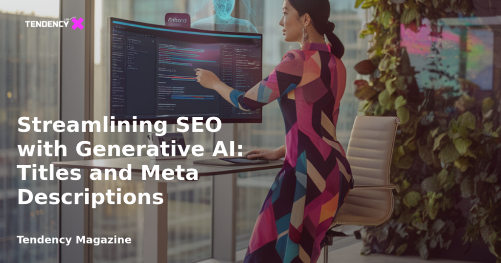 banner Streamlining SEO with Generative AI: Titles and Meta Descriptions