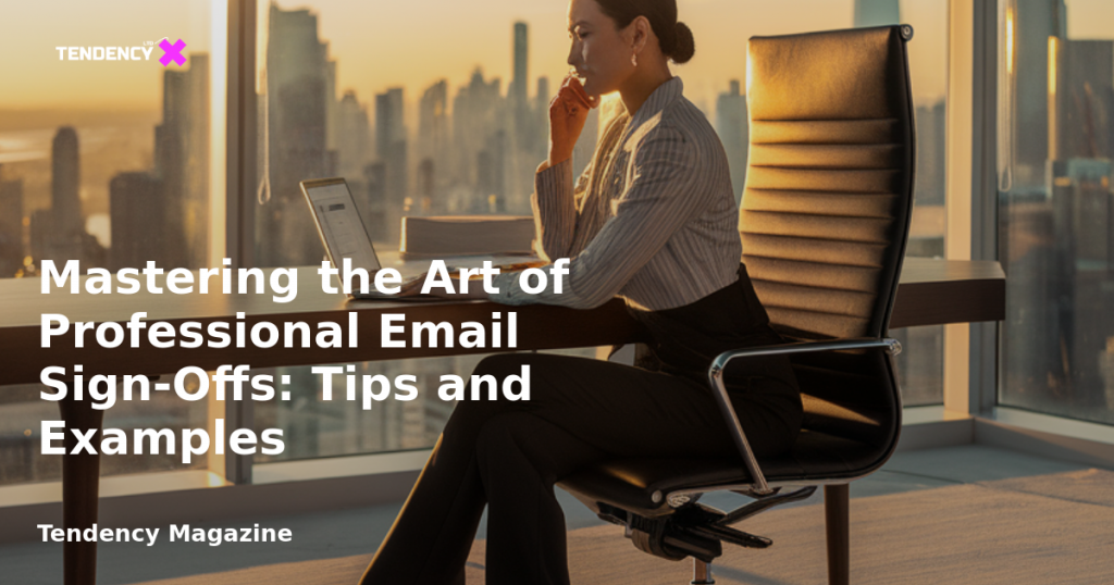 banner Mastering the Art of Professional Email Sign-Offs: Tips and Examples
