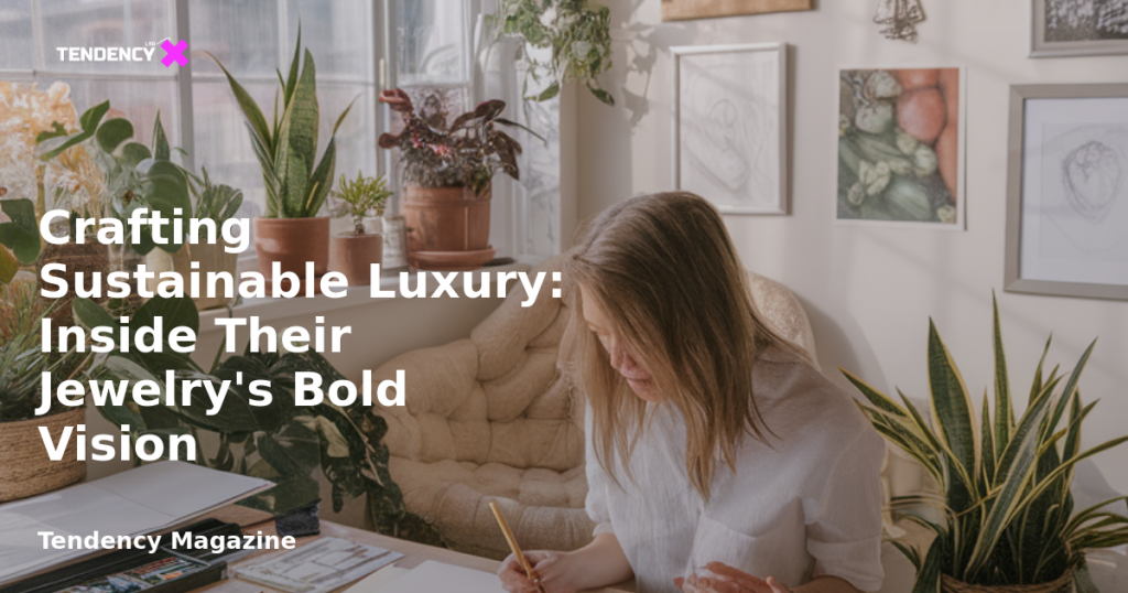 banner Crafting Sustainable Luxury: Inside Their Jewelry's Bold Vision