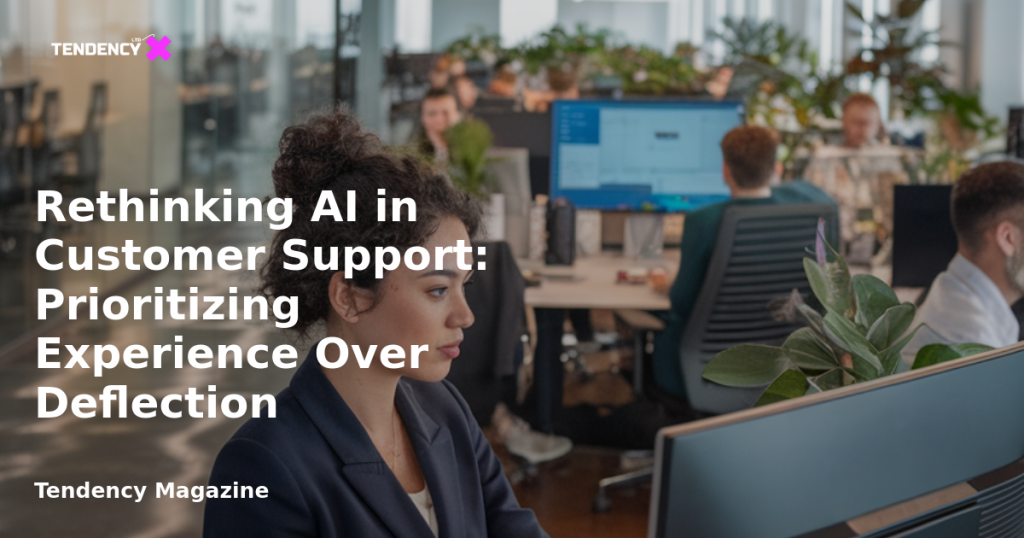 banner Rethinking AI in Customer Support: Prioritizing Experience Over Deflection