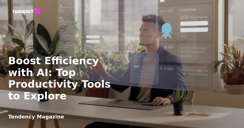 banner Boost Efficiency with AI: Top Productivity Tools to Explore