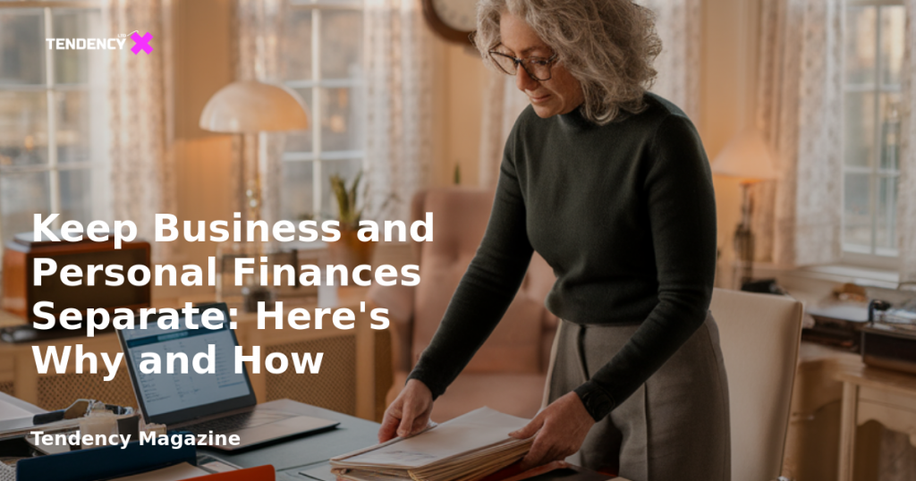 banner Keep Business and Personal Finances Separate: Here's Why and How