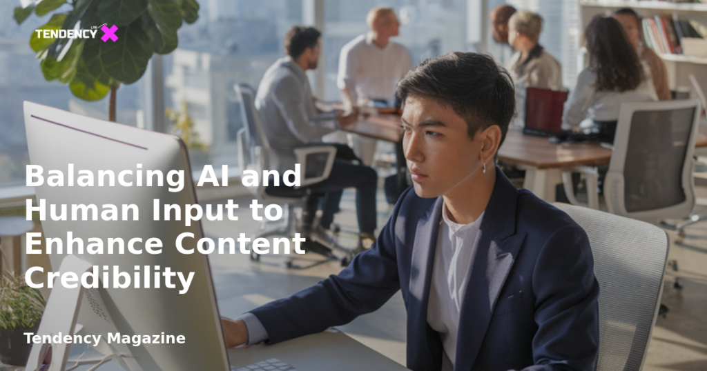 banner Balancing AI and Human Input to Enhance Content Credibility