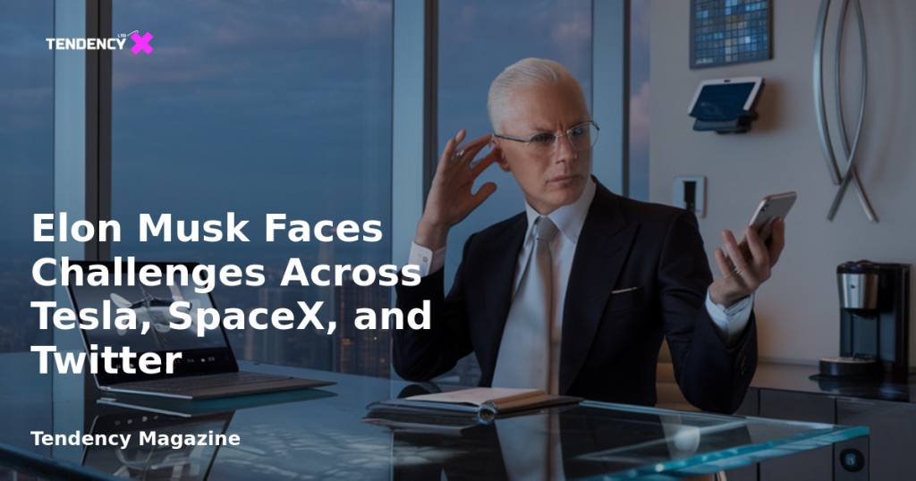 banner Elon Musk Faces Challenges Across Tesla, SpaceX, and Twitter