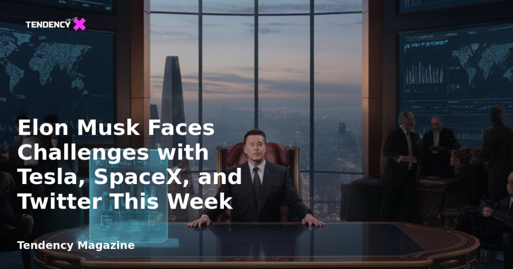 banner Elon Musk Faces Challenges with Tesla, SpaceX, and Twitter This Week