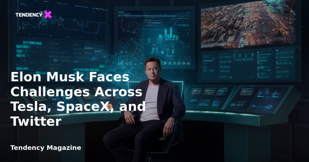 banner Elon Musk Faces Challenges Across Tesla, SpaceX, and Twitter