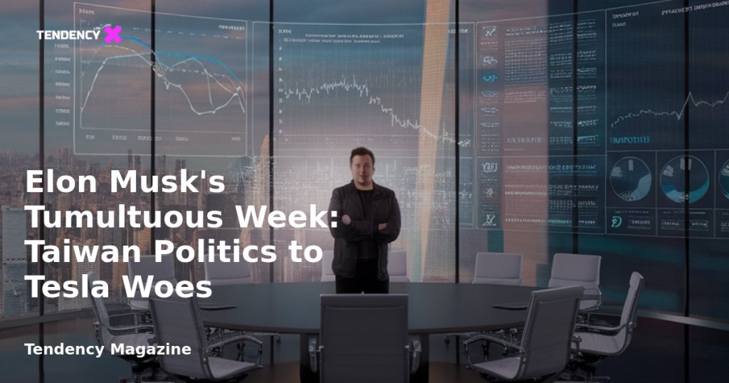 banner Elon Musk's Tumultuous Week: Taiwan Politics to Tesla Woes