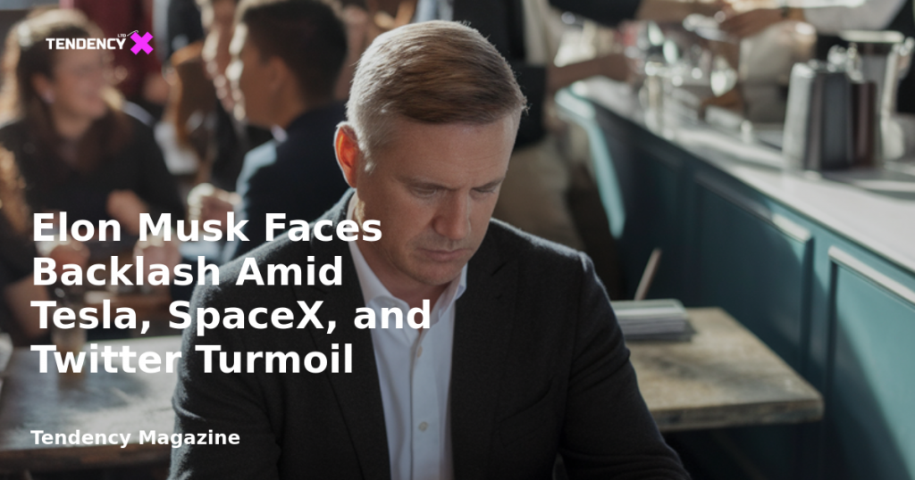 banner Elon Musk Faces Backlash Amid Tesla, SpaceX, and Twitter Turmoil