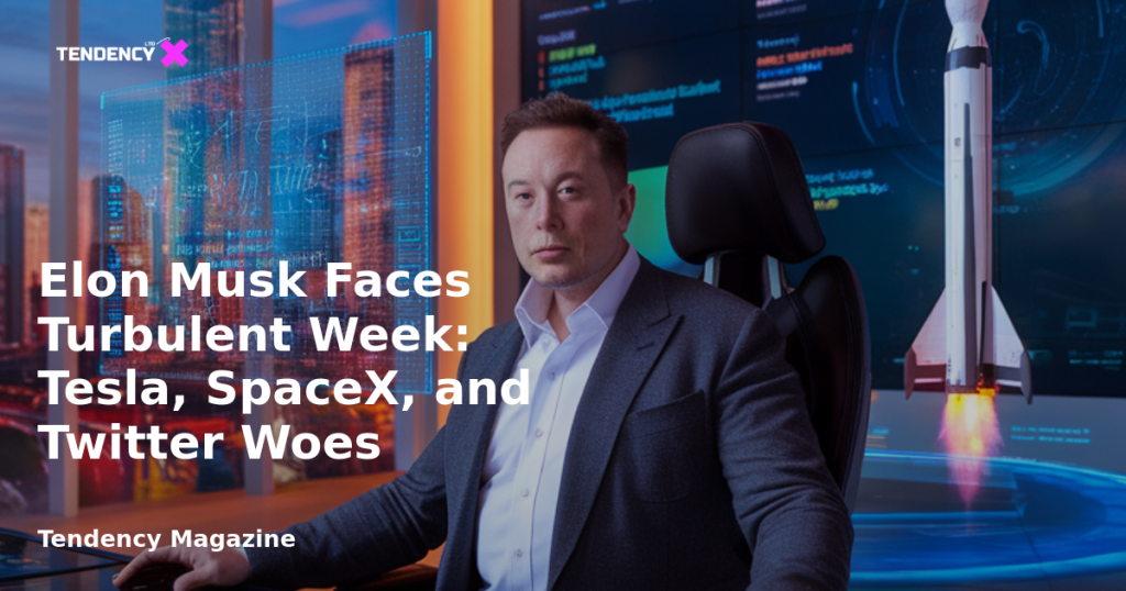 banner Elon Musk Faces Turbulent Week: Tesla, SpaceX, and Twitter Woes