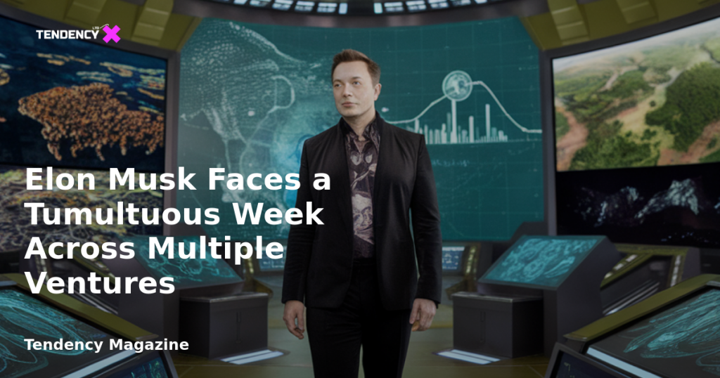 banner Elon Musk Faces a Tumultuous Week Across Multiple Ventures