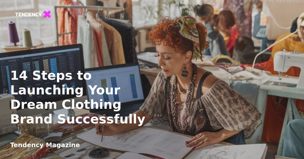 banner 14 Steps to Launching Your Dream Clothing Brand Successfully