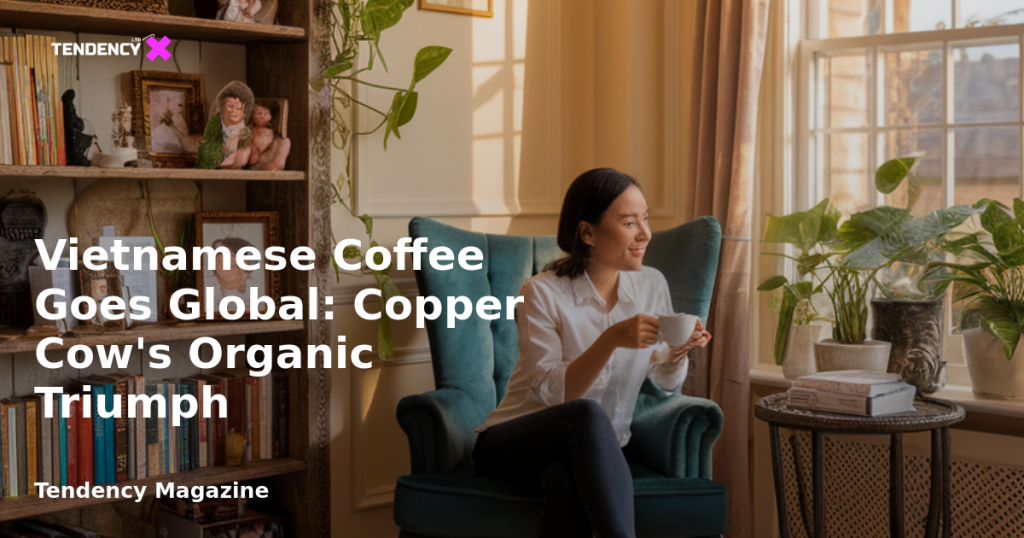 banner Vietnamese Coffee Goes Global: Copper Cow's Organic Triumph