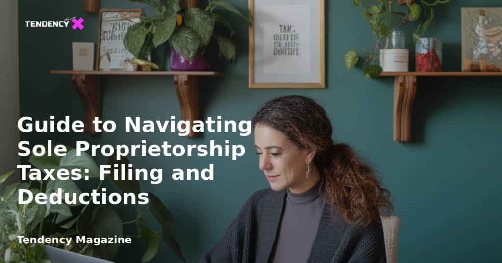 banner Guide to Navigating Sole Proprietorship Taxes: Filing and Deductions