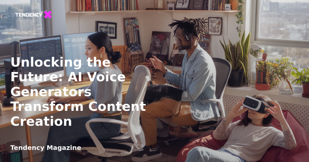 banner Unlocking the Future: AI Voice Generators Transform Content Creation