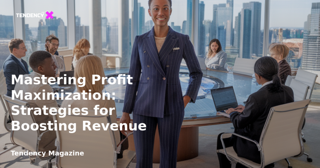 banner Mastering Profit Maximization: Strategies for Boosting Revenue