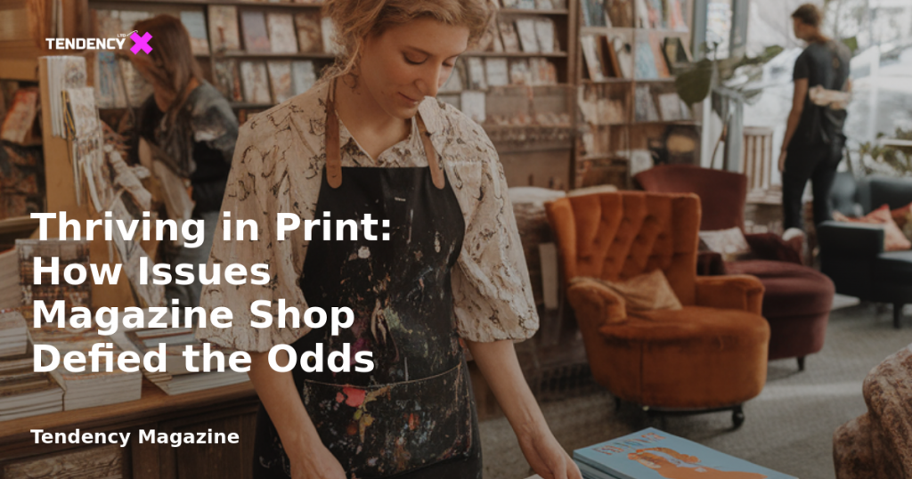 banner Thriving in Print: How Issues Magazine Shop Defied the Odds