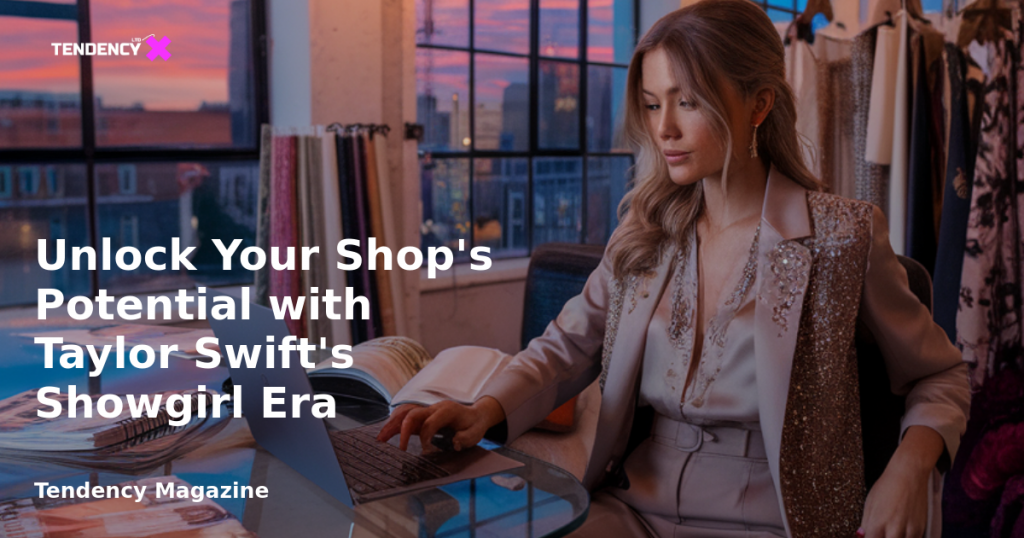 banner Unlock Your Shop's Potential with Taylor Swift's Showgirl Era