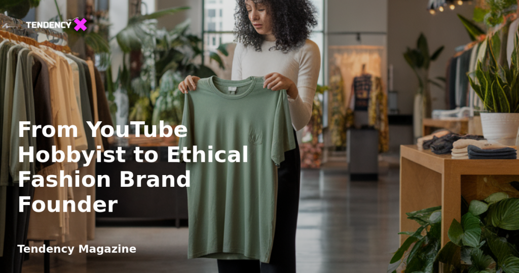banner From YouTube Hobbyist to Ethical Fashion Brand Founder