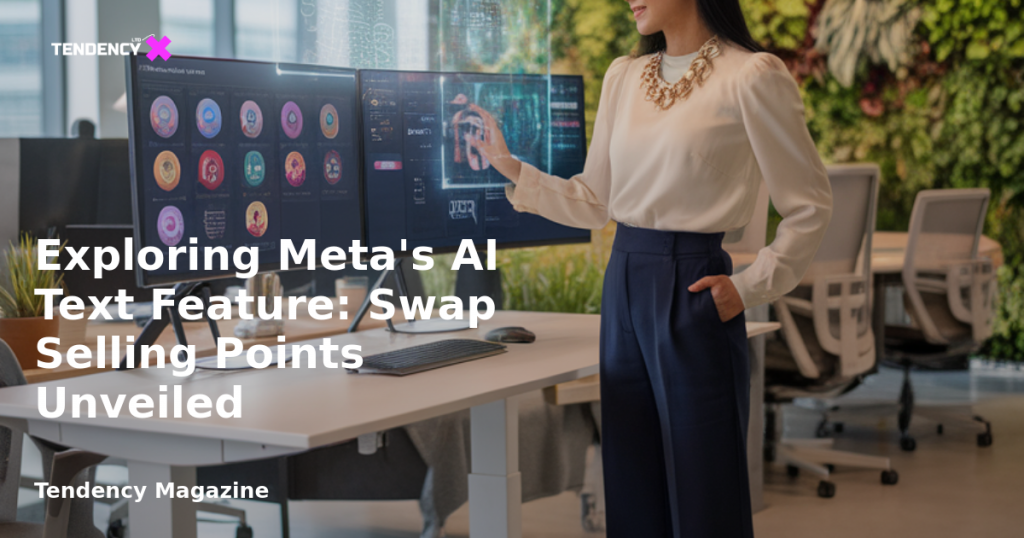 banner Exploring Meta's AI Text Feature: Swap Selling Points Unveiled