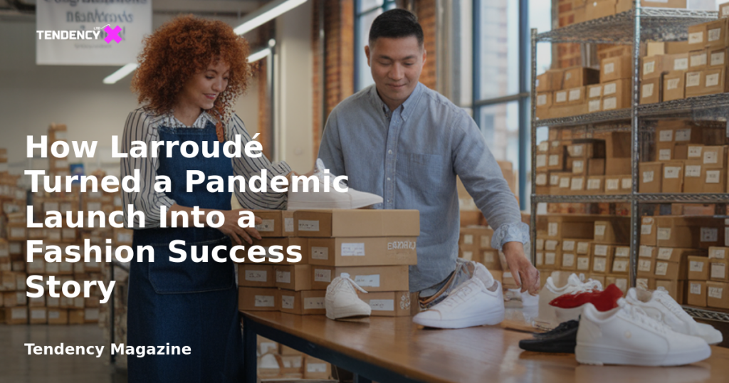 banner How Larroudé Turned a Pandemic Launch Into a Fashion Success Story