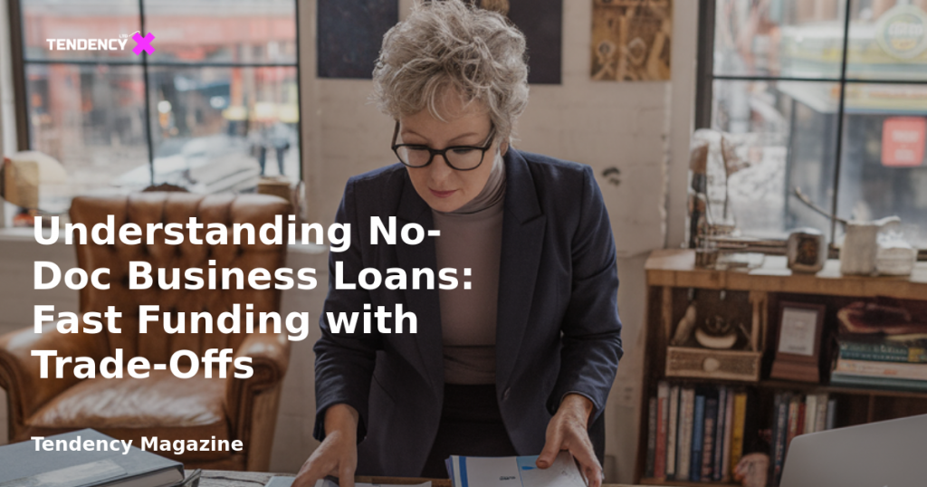 banner Understanding No-Doc Business Loans: Fast Funding with Trade-Offs