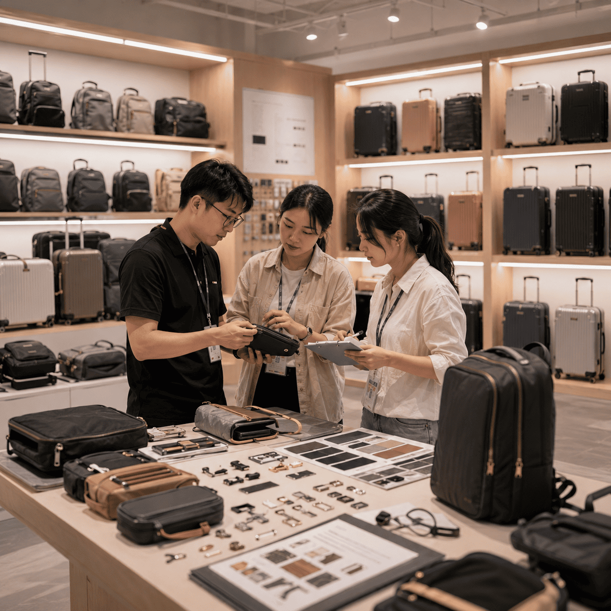 Bags luggage and travel products supplier proof and quality check in China