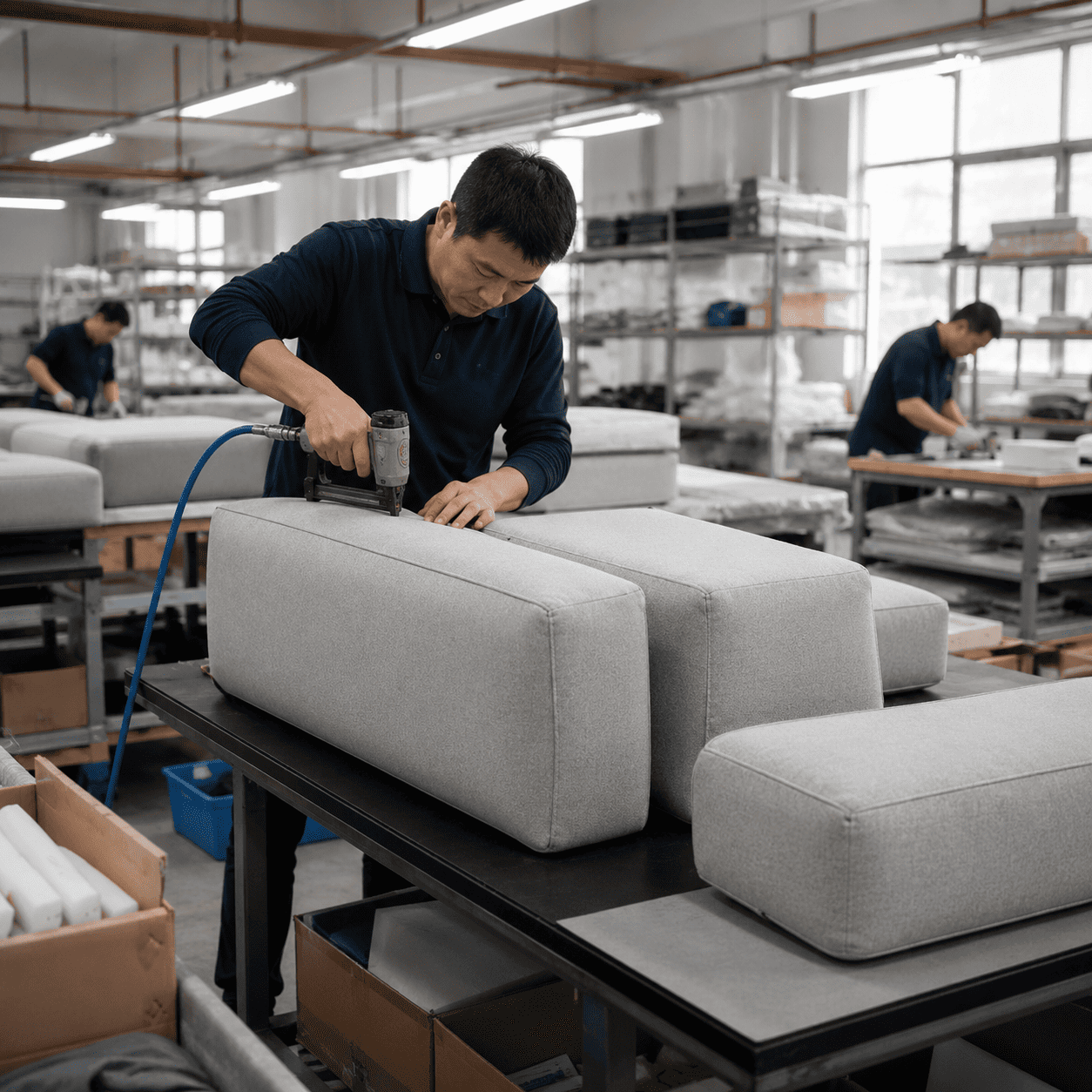 Furniture supplier proof and quality check in China