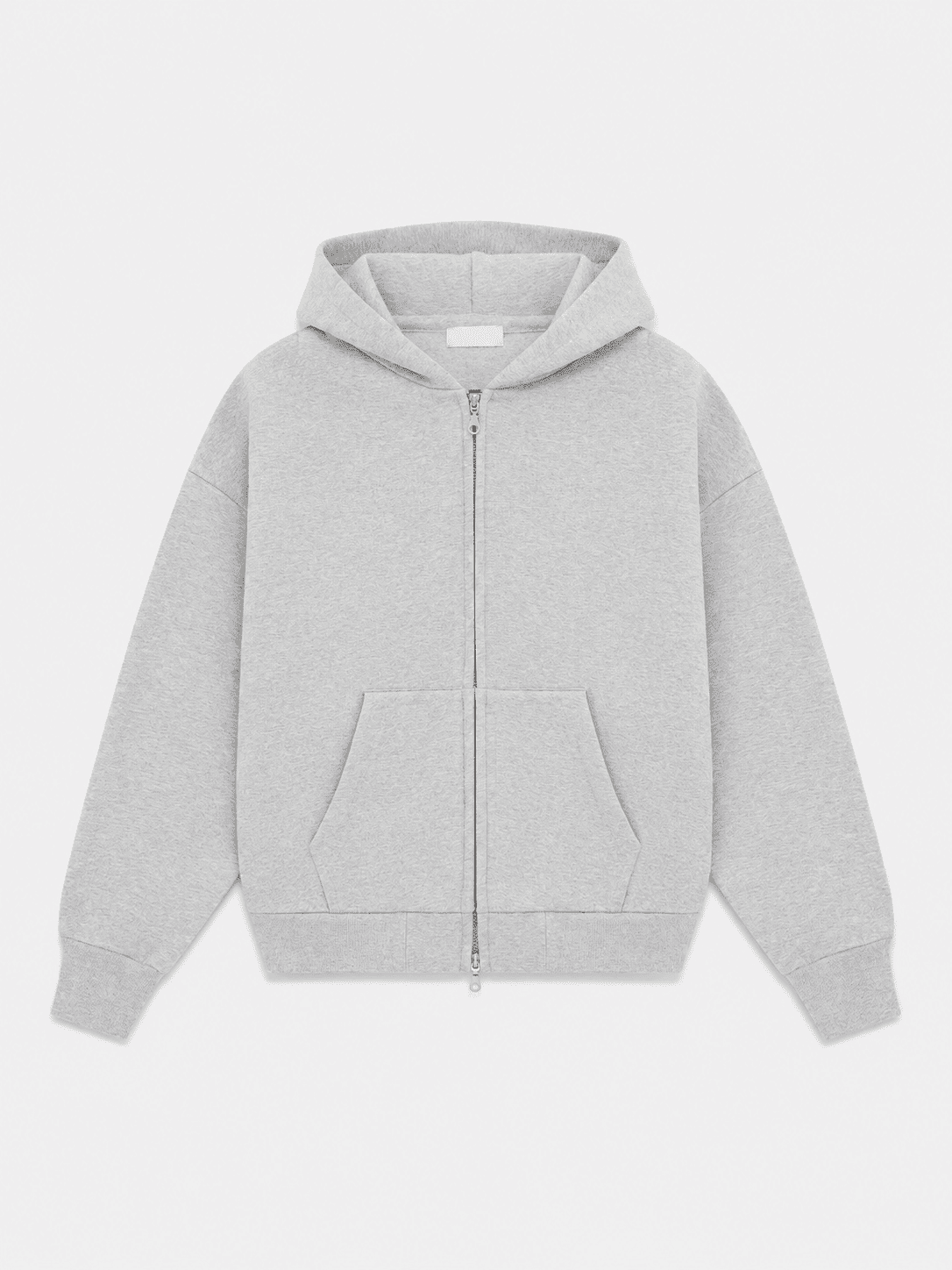 Heavyweight hoodie supplier sample with YKK zipper
