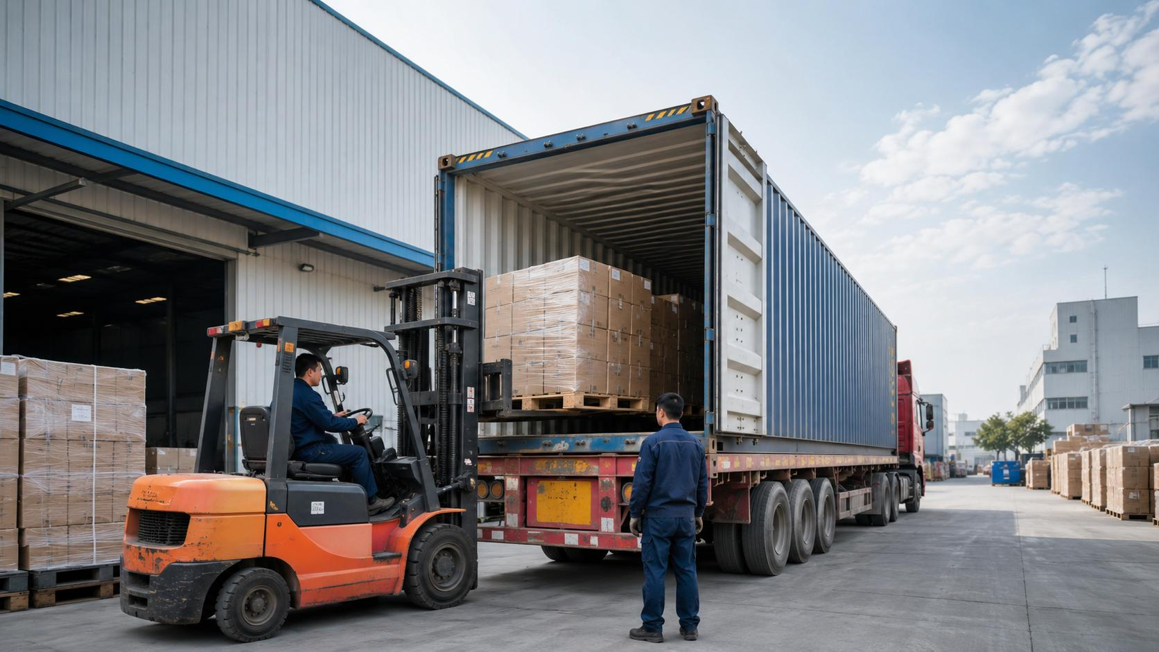 Preparing goods for shipping